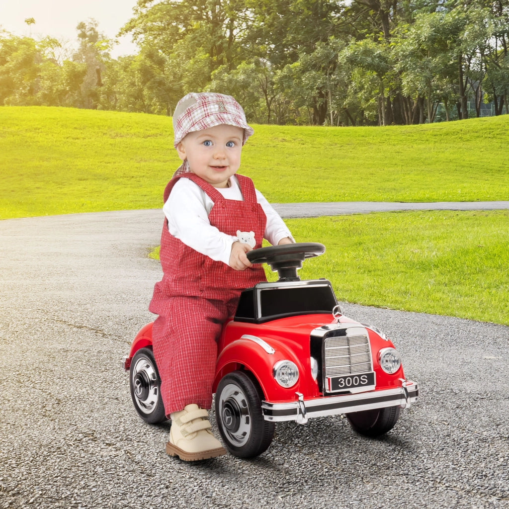 Girello Bambini con Contenitore ¨C Minimal ¨C Rosso 77,5x41,5x45 cm