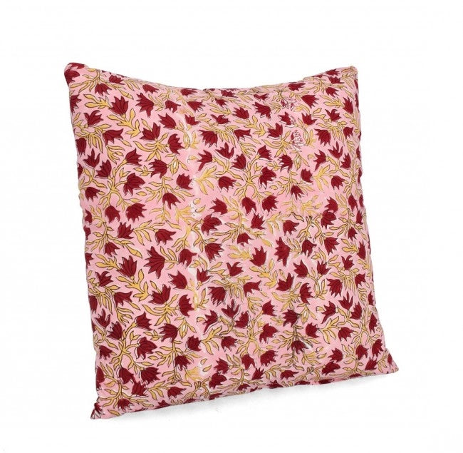 Set 4 Cuscini Cotone Rosa Boho da Interno 40x60 - GIDEON