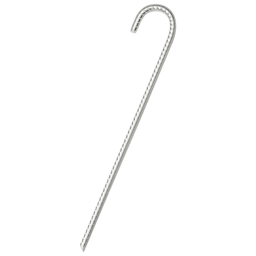 Picchetti per Tenda 12 pz 37 cm ?10 mm in Acciaio Zincato CFW9169321