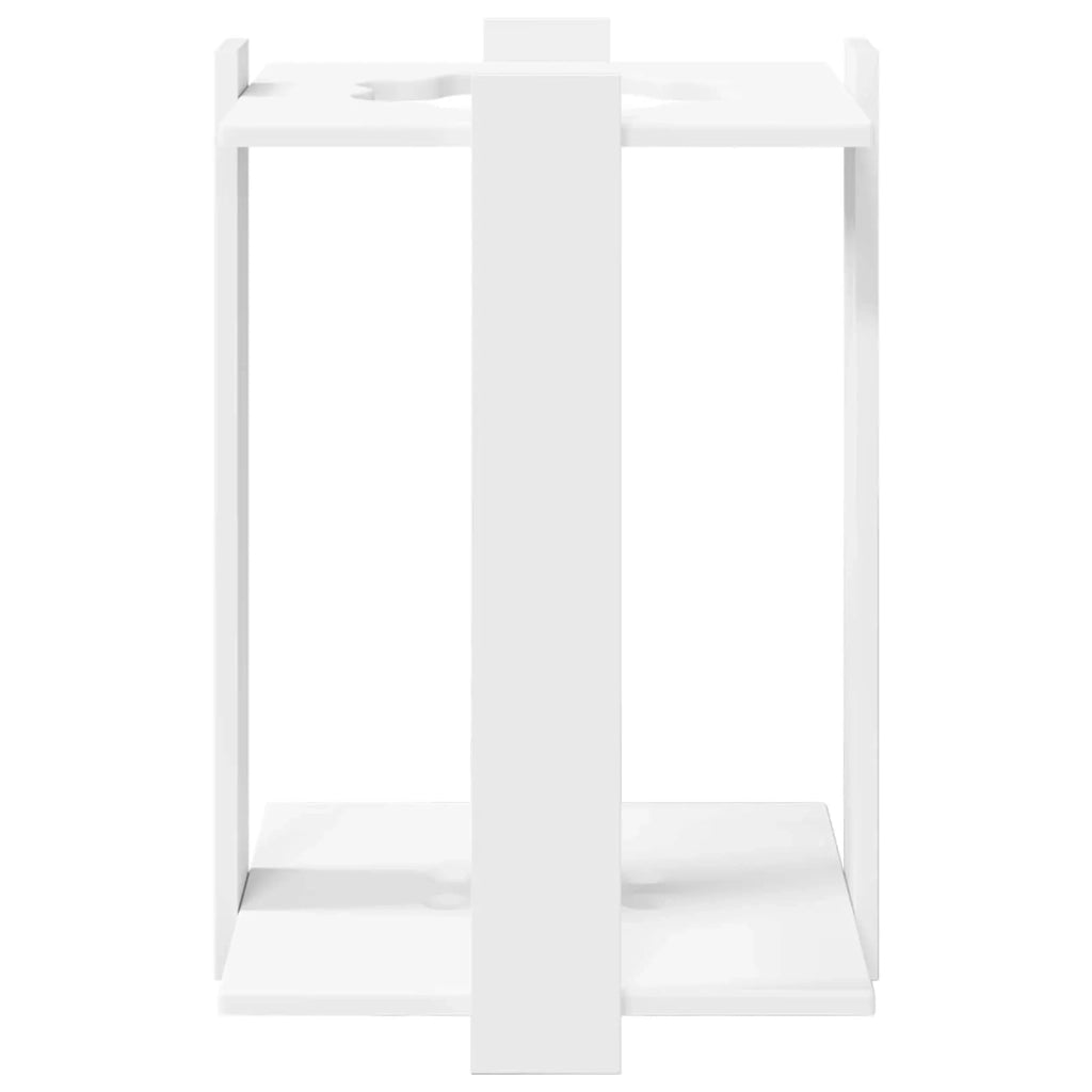 Supporto per stecche da biliardo Legno ingegnerizzato Bianco 8006782