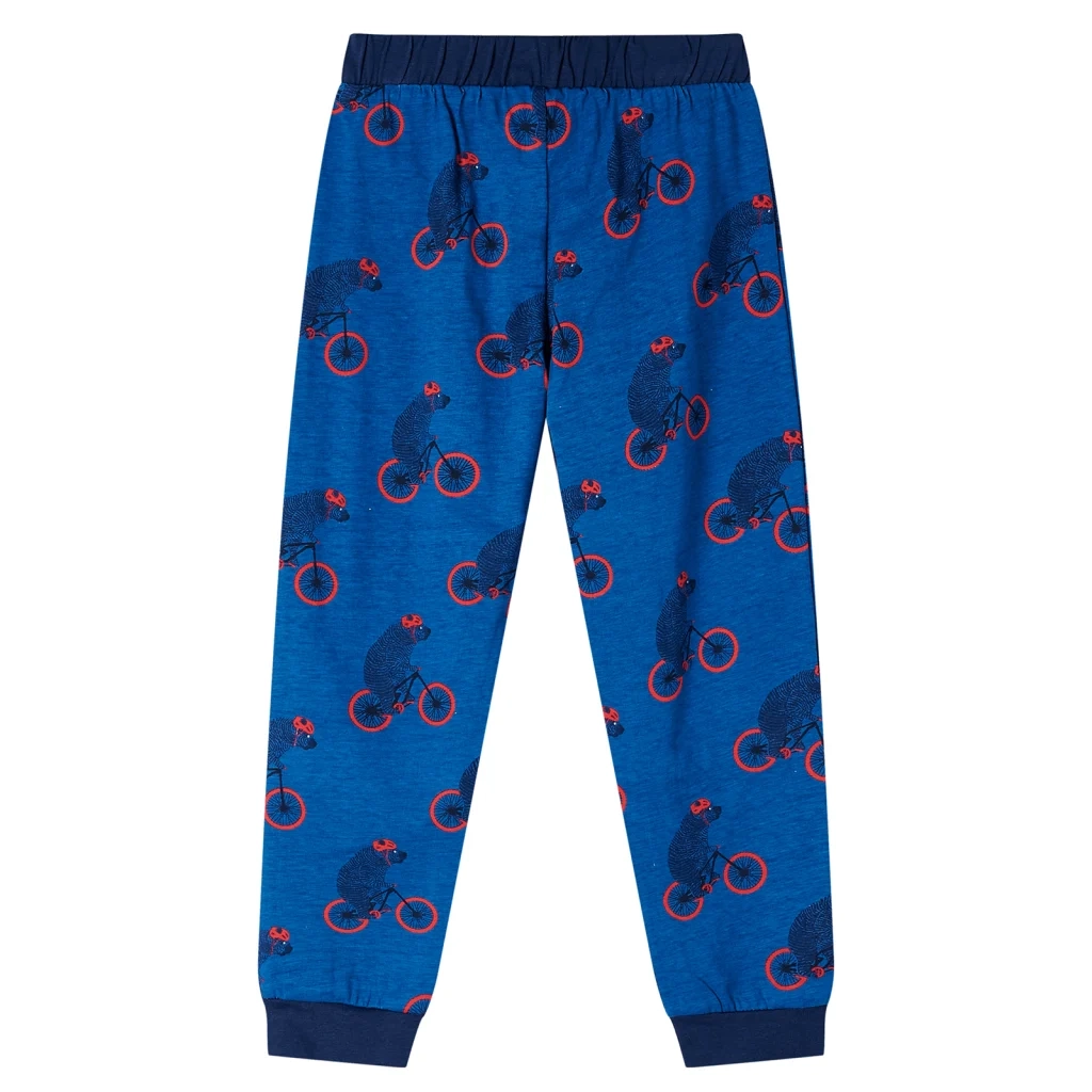 Pigiama per Bambini a Maniche Lunghe Petrolio 104 CFW1190170