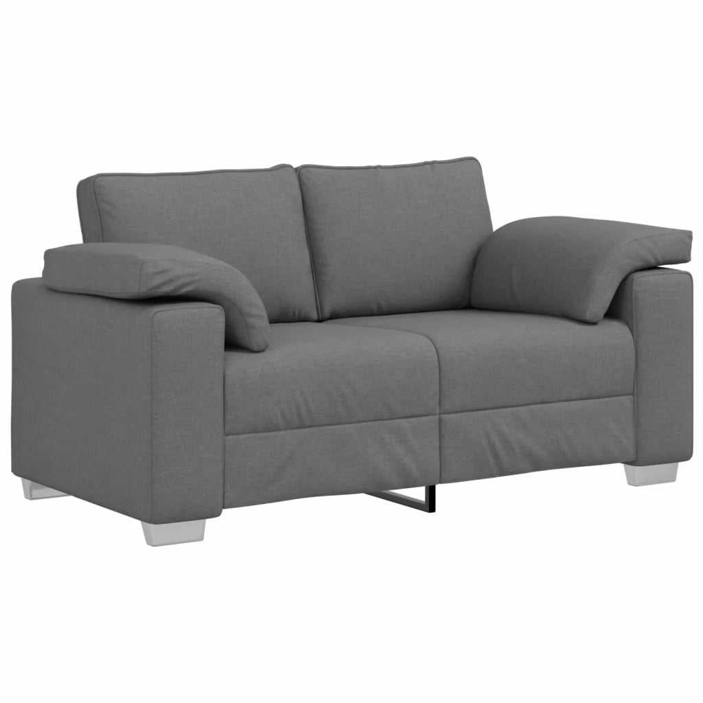 Divano-Sofa-Divanetto Grigio scuro 160 x 77 x 82 cm Tessuto