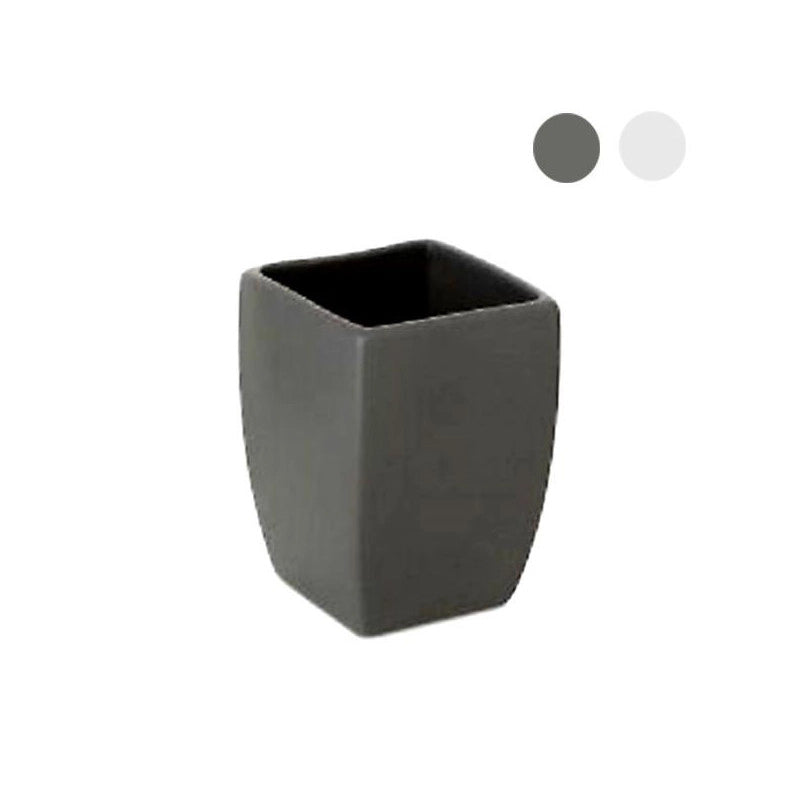 Bicchiere Bagno Thai Bianco Cm 7,5 H 10 Tatay