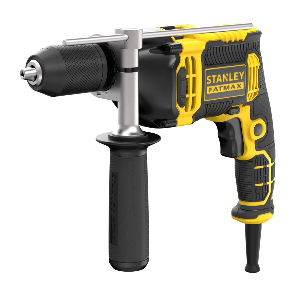 Stanley Fatmax FMEH750K-QS – Trapano a percussione 750 W con mandrino 13 mm e valigetta