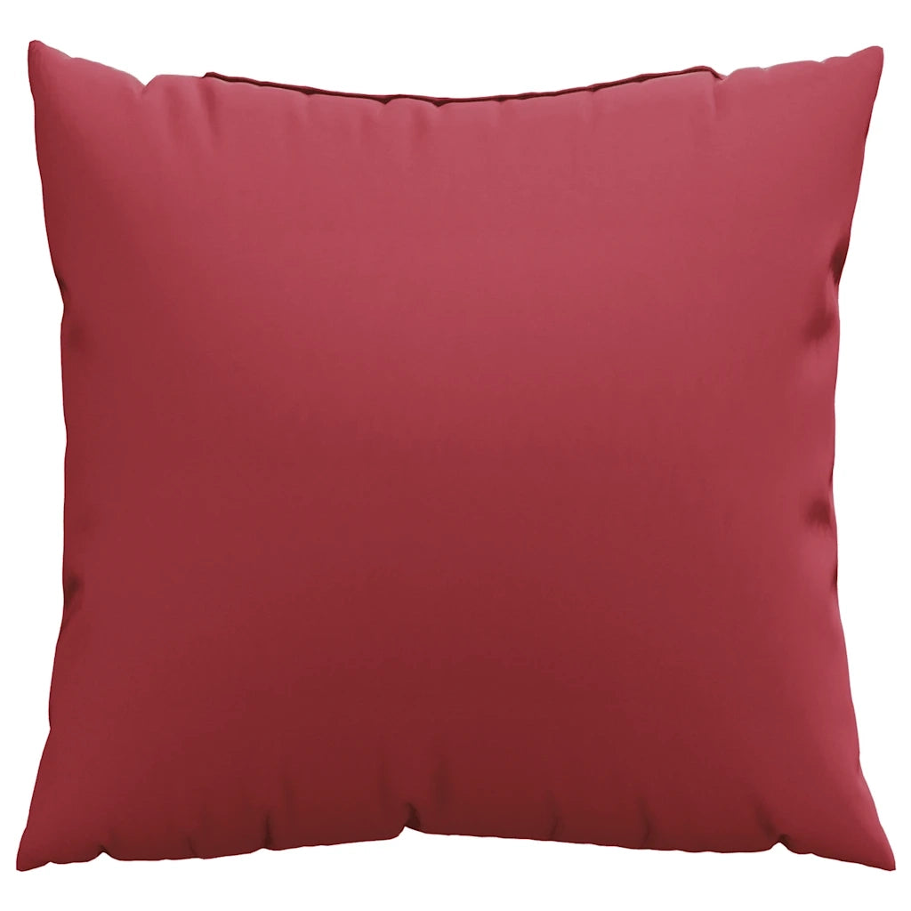 Cuscini per divano 4 pz colore Rosso Vino 60x60 cm in Tessuto 377793