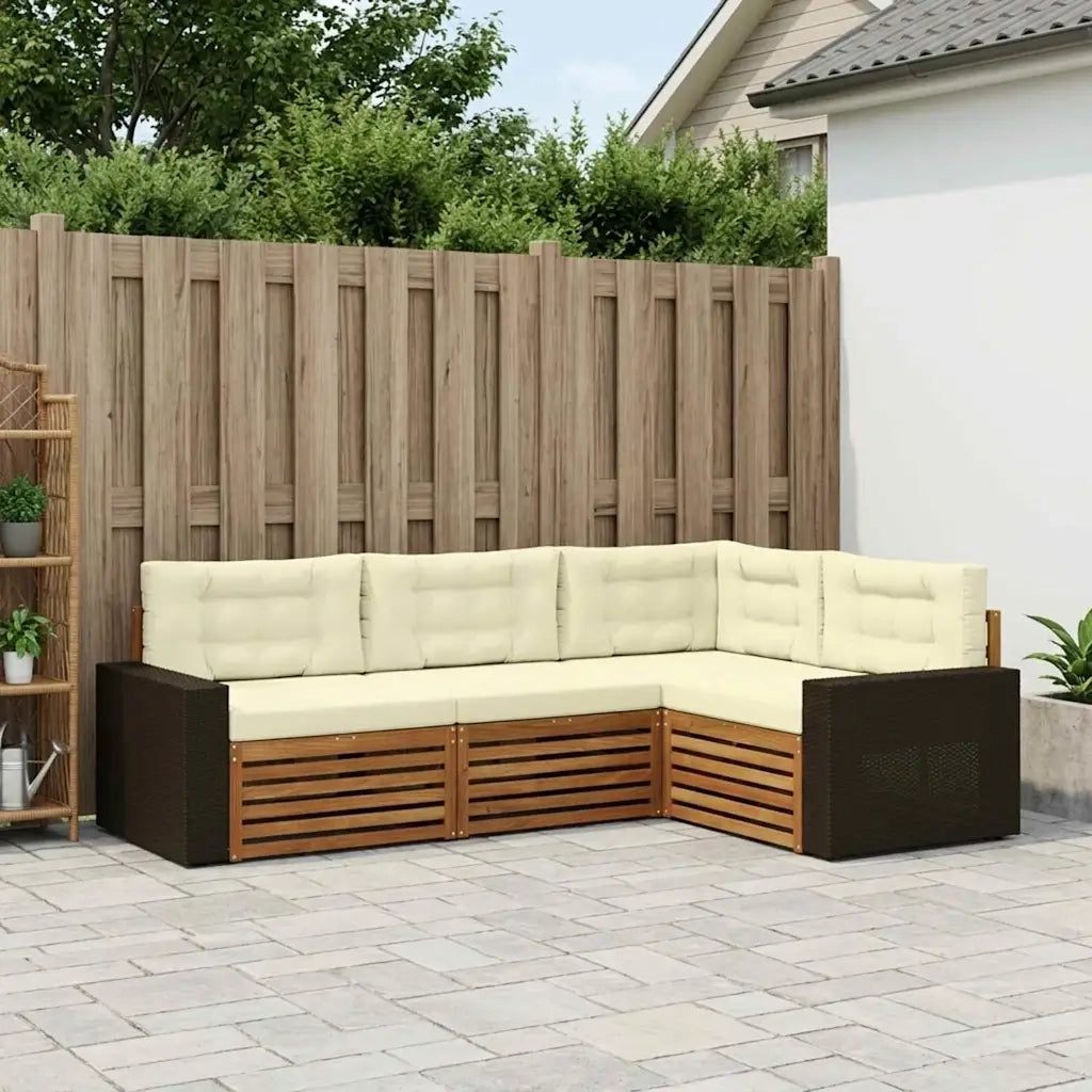 Set di divani da esterno 4 pcs 3383303