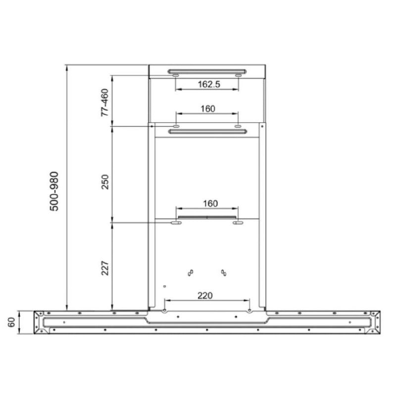 CECOTEC 02845 - Bolero Flux TT 605500 Glass White A++