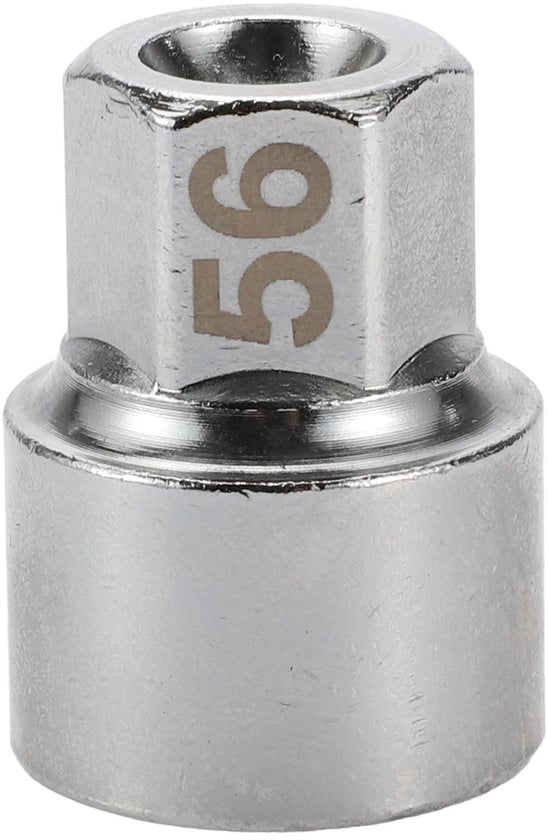 Chiave a stella per ruote #56 3/4" di diametro - 20 giri di ingranaggio - Anti-furto - Chiave a stella con rimozione viti - Acciaio inossidabile - Per Porsche Boxster/911/Cayenne/Macan - Chiave a stella per ruote