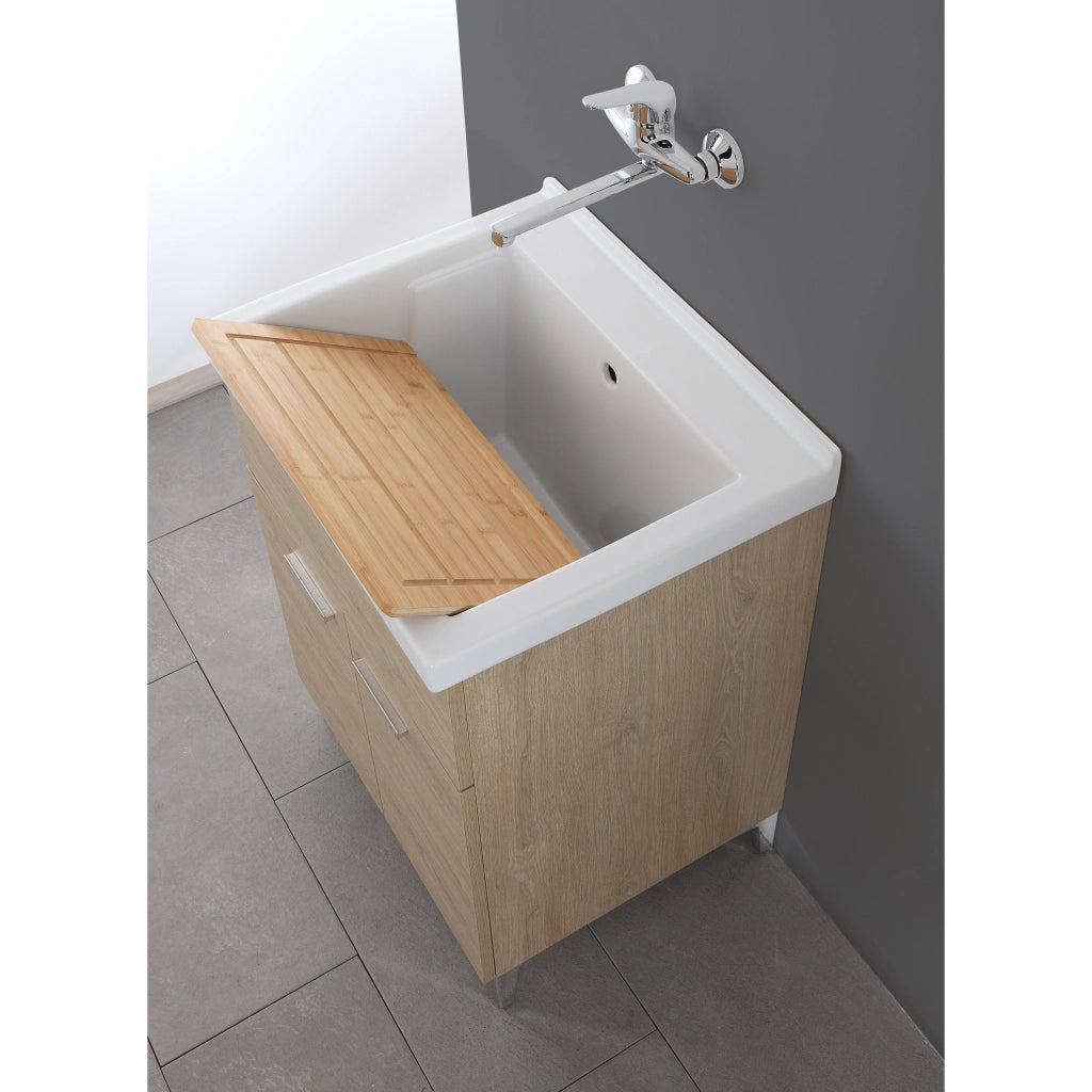 LAVATOIO STELLA 60X50XH82CM ROVERE DOLOMITE.