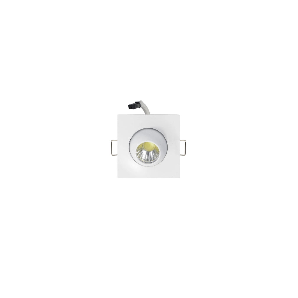 Punto luce led 3w quadrato luce fredda 6000k
