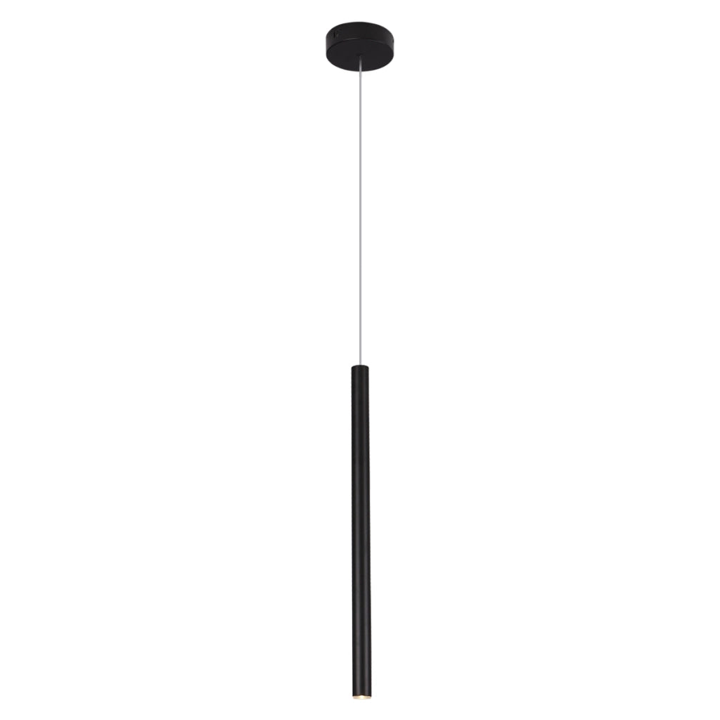 Lampada a sospensione nera Organic LED 1W Maxlight P0203