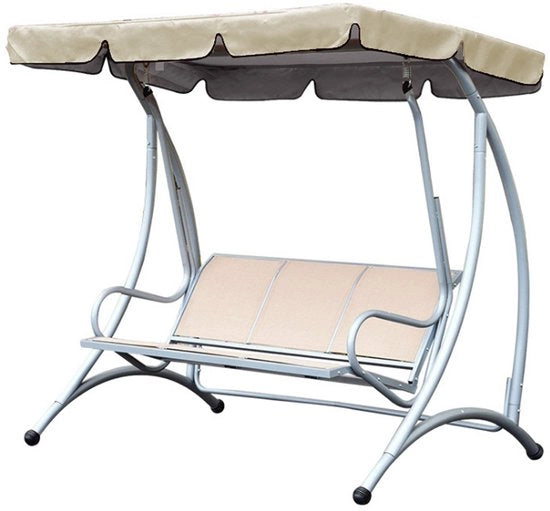 Hoes per schiuma per esterno, hoes per schiuma esterno con protezione UV, impermeabile e impermeabile - 195*125*15cm, Beige