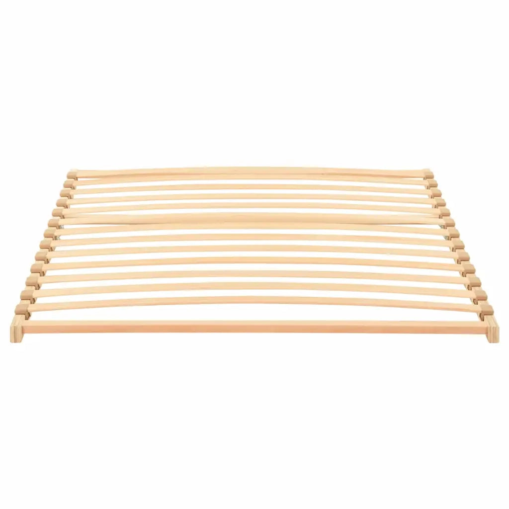 Base a doghe Marrone 120 x 190 cm Legno massello di faggio 42015280