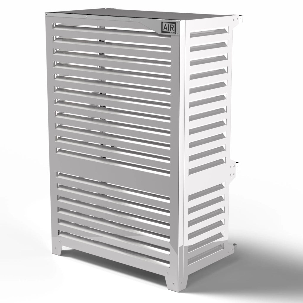Cover Pompa di Calore 115x67x95 cm installazione a terra vicino la parete Big Blade XL Bianco