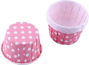 Mini Cupcake Liners per Cupcake Ball e Muffin (Rosso) 100 pezzi.