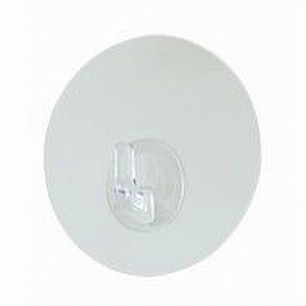 Trade Shop - Set 2pz Ganci Appendini Autoadesivi A Parete Casa Cucina Bagno Trasparente 87757 -