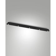 Montatura Nera Rettang.5 Fori L.1100Mm
