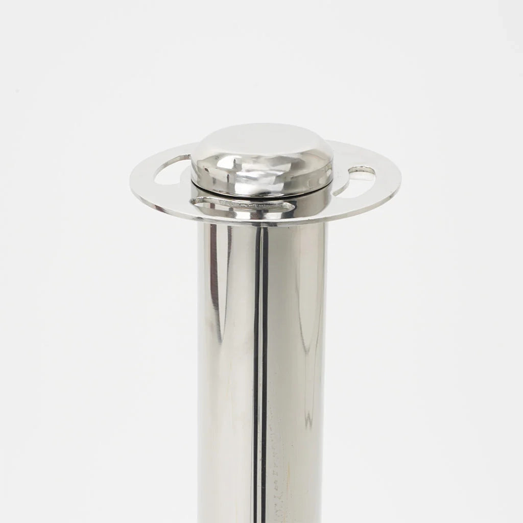 Palina per cordone modello SILVER Testa PIATTA