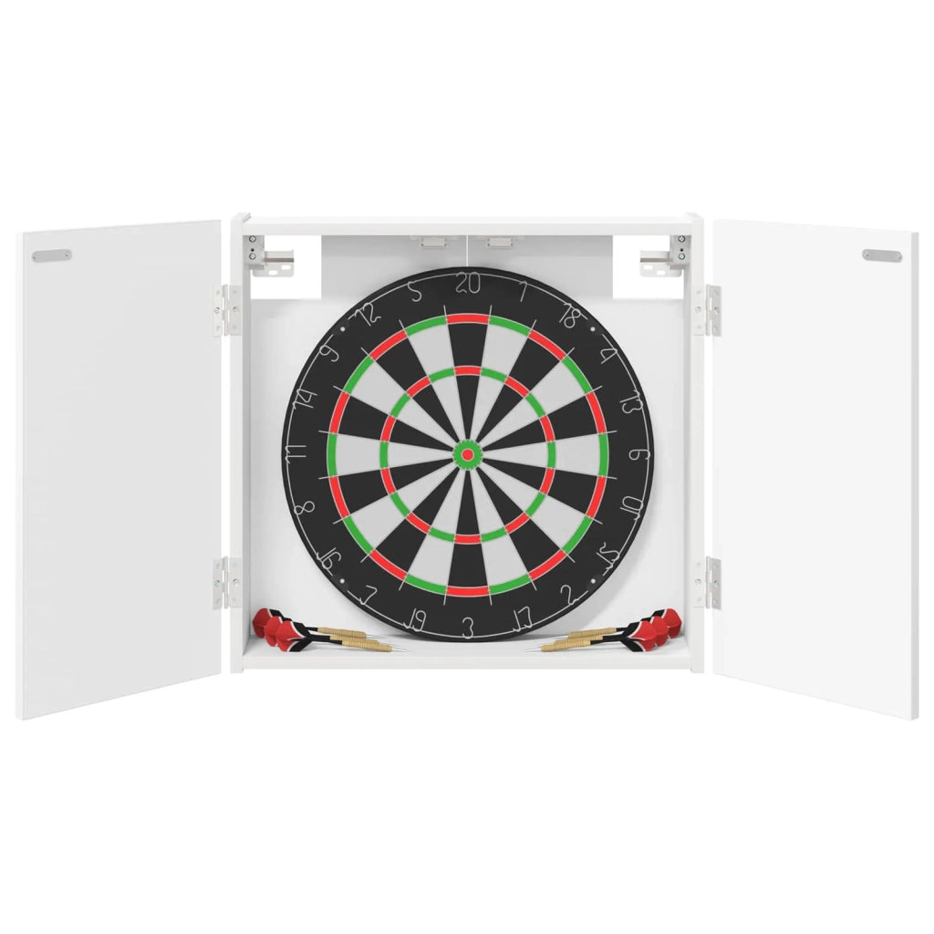 Armadio per Dartboard Bianco 56 x 12 x 53,5 cm 8006660