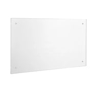 Paraschizzi in Vetro Temperato 90 x 50 cm Trasparente [neu.haus]