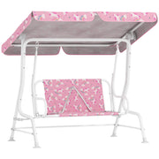Altalena per bambini 2 posti ¨C Minimal ¨C rosa