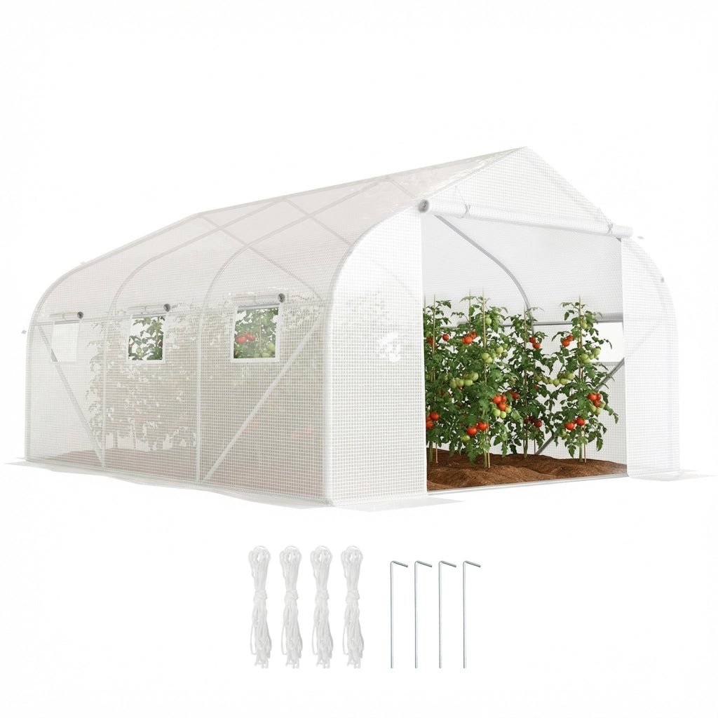 Serra da Giardino Tunnel ¨C Minimal ¨C Bianco 4.5x3x2m