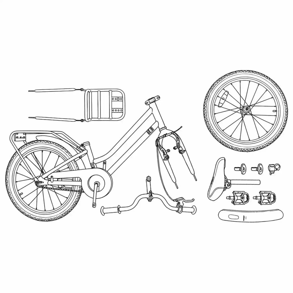 Bicicletta per Bambini | Bici per bambini 20 Pollici