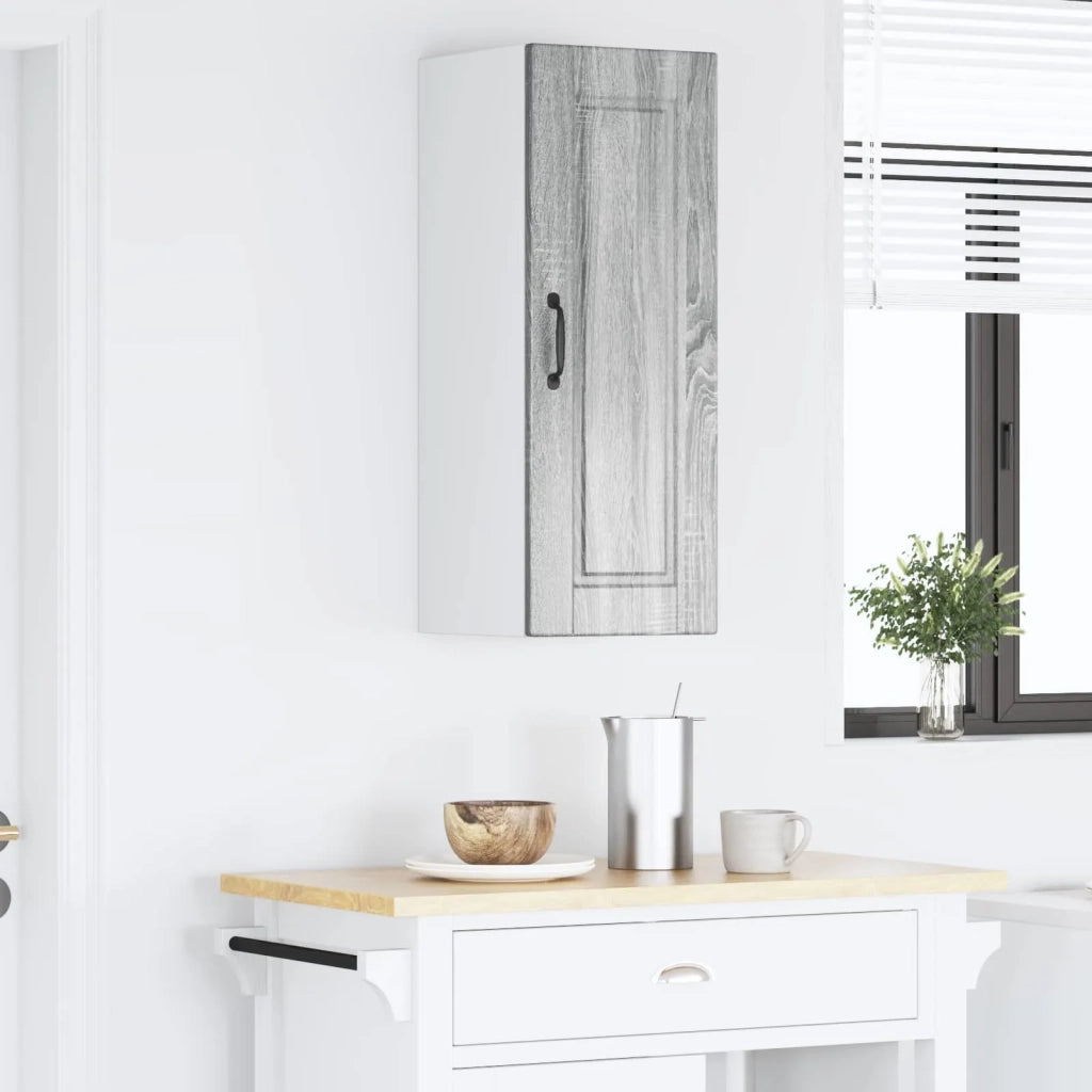 Pensile da cucina | Armadietto a muro PORTO Grigio Sonoma 30 x 31 x 80 cm