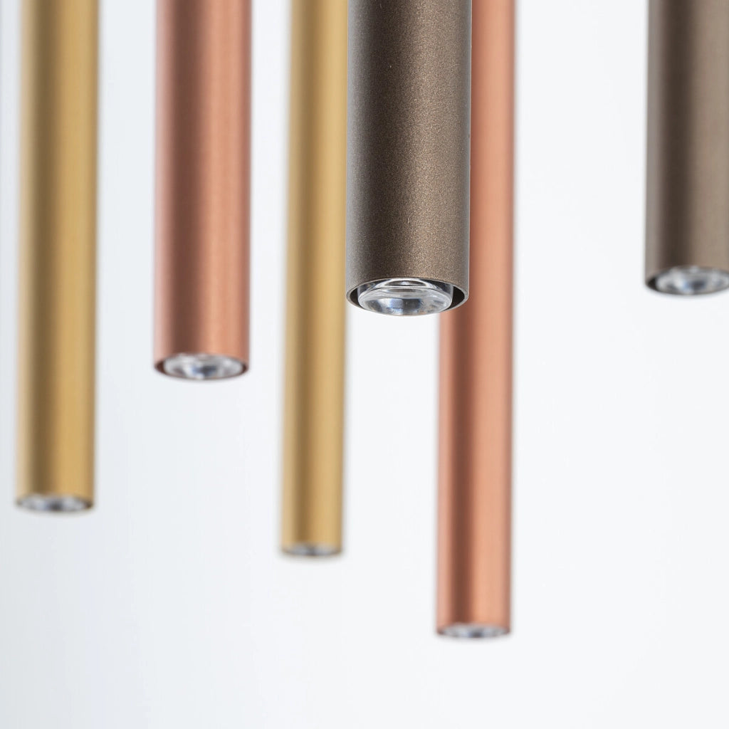 Lampada a sospensione Nowodvorski Laser X multicolor 10xG9
