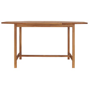 Tavolo da Giardino 150x150x75 cm in Legno Massello di Teak 49009