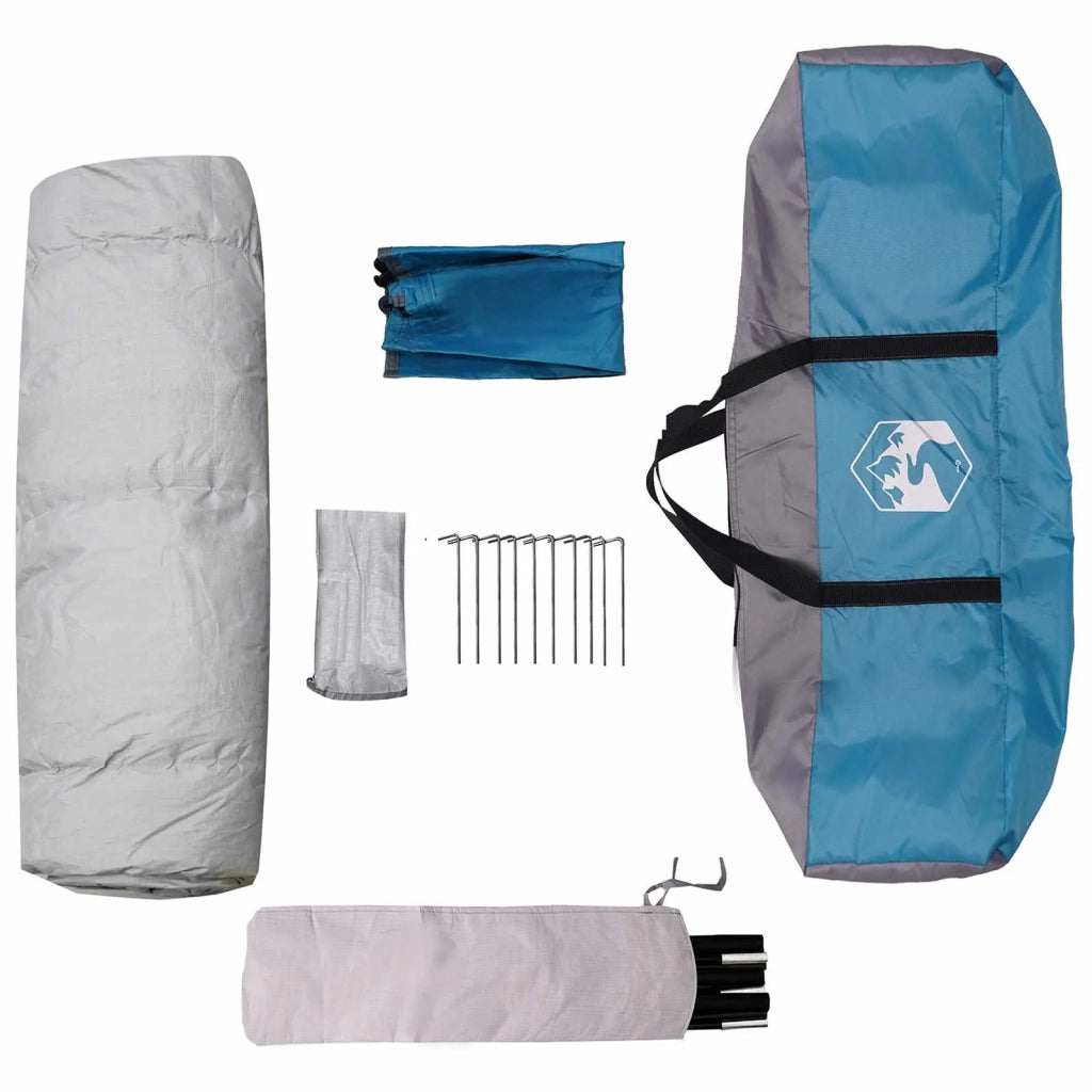 Tenda Istantanea con Catena per la Pioggia per 3 Persone con Rilascio Veloce 42008400