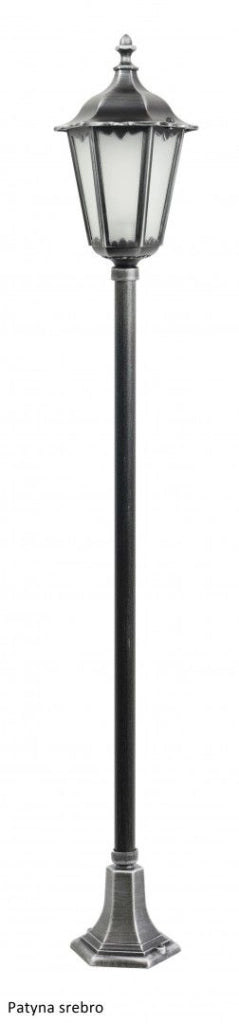 Lampione da giardino Retro 164 cm E27 nero IP43 SU-MA
