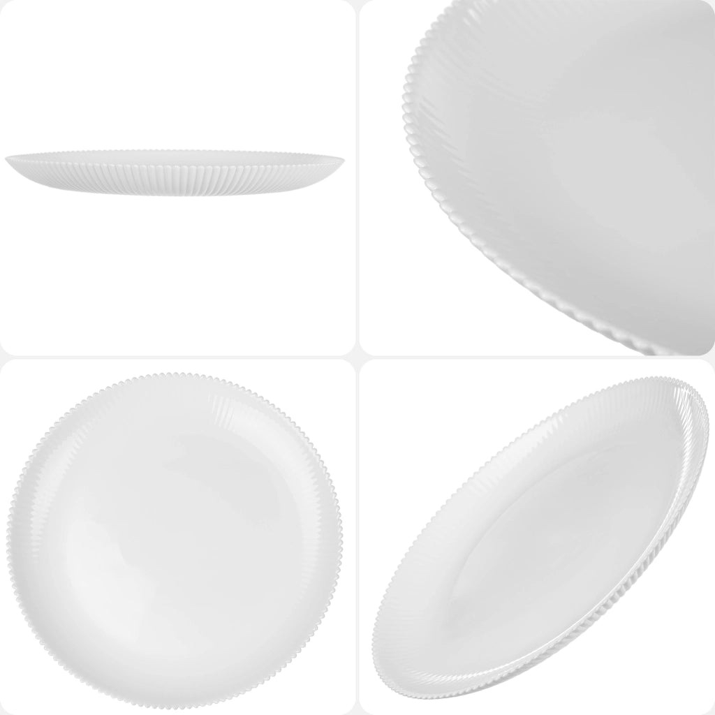 KADAX Zestaw Aurora biały salaterka 20,3cm 37505 +