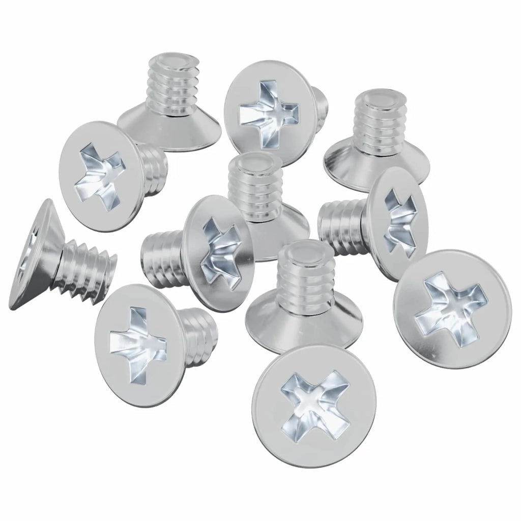 Viti a testa conica 32727 pcs Argento Ferro 864483