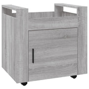 Carrello Scrivania Grigio Sonoma 60x45x60 cm Legno Multistrato CFW8059547