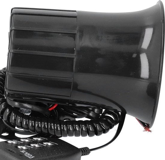 Alarme Auto Universale 50W 120dB per 12V per Auto.