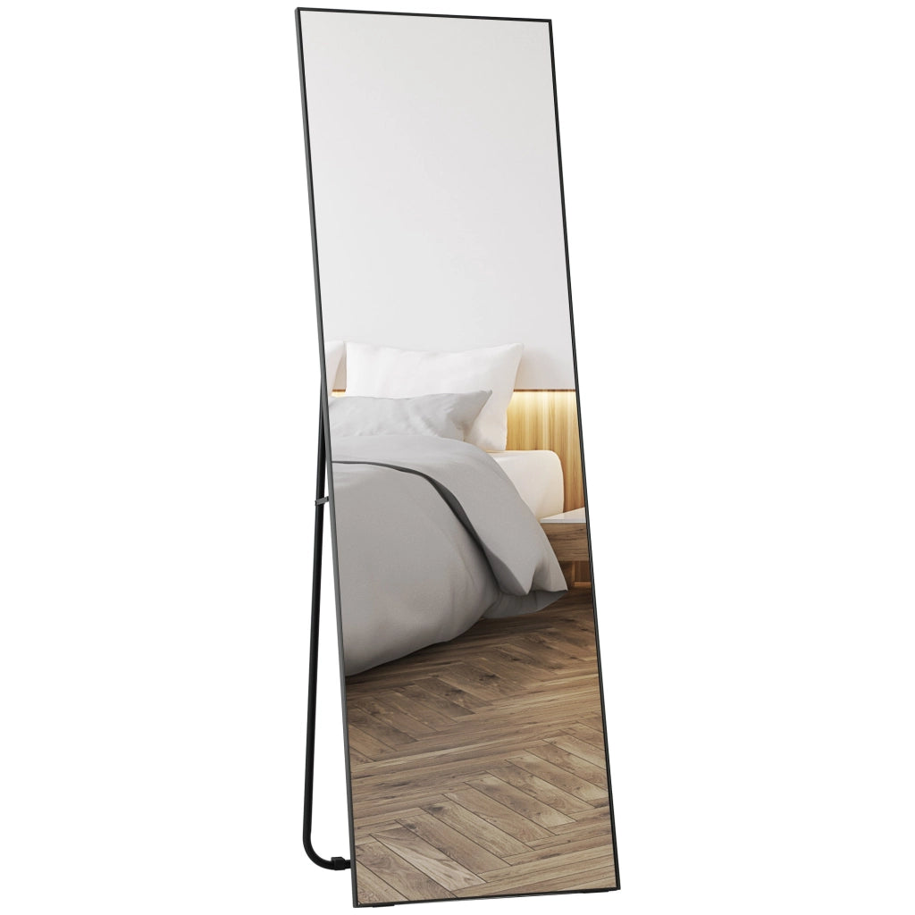 Specchio a Pieno Lunghezza ¨C Minimal ¨C 50x160 cm Nero