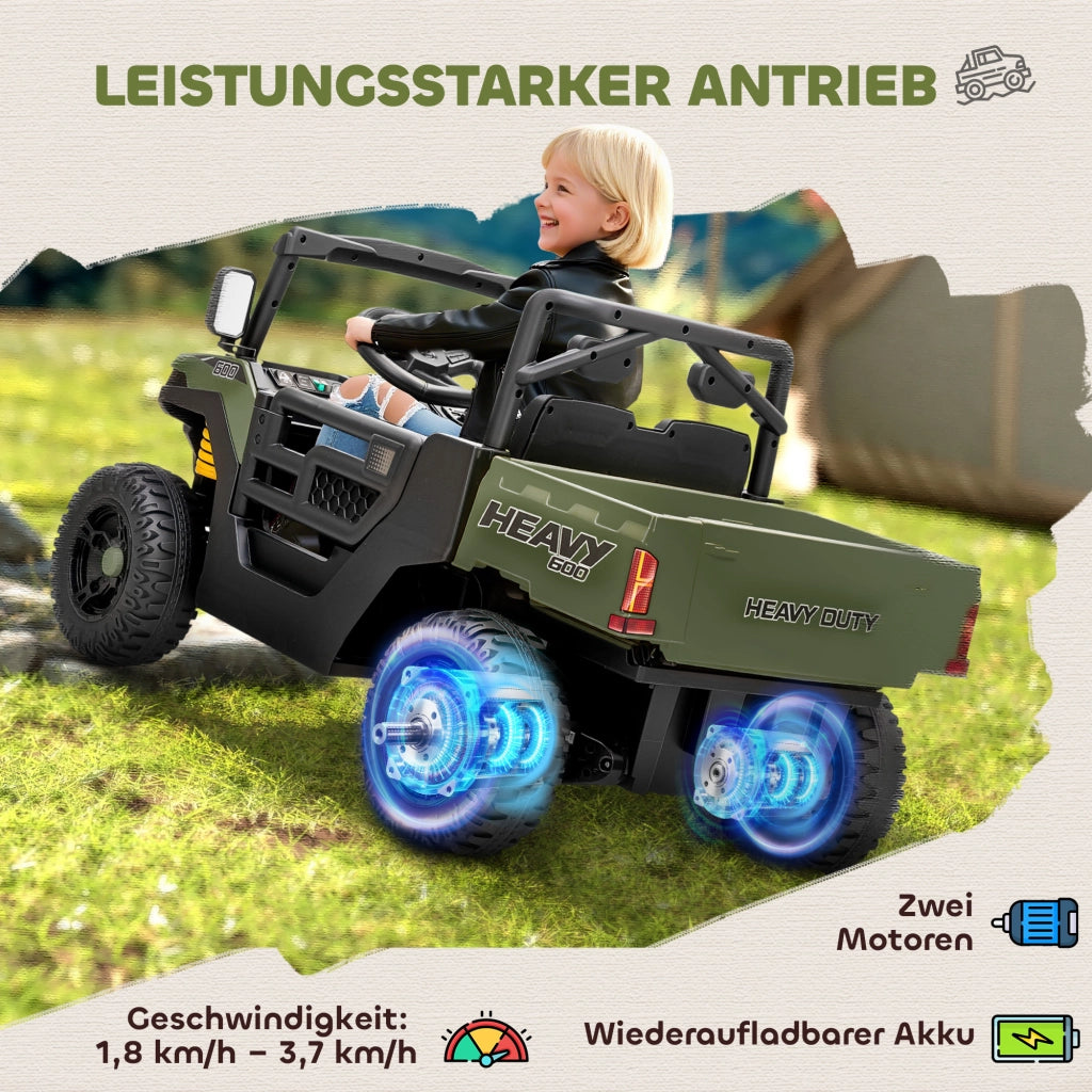 Veicolo Elettrico UTV ¨C Minimal ¨C Verde