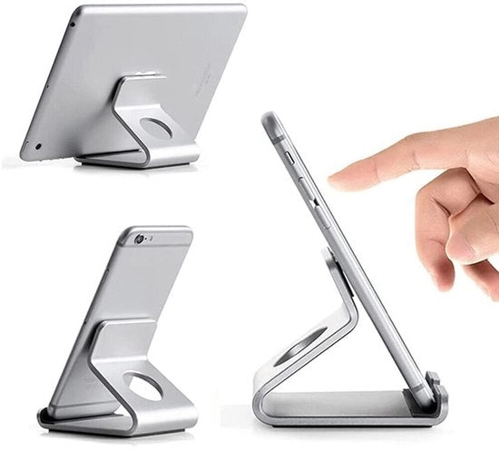 Supporto per smartphone in alluminio, supporto per desktop, supporto per tablet Adatto per iPhone 14 Plus 15 Pro Max