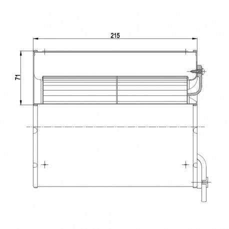 VENTILATORE CENTRIFUGO EBM D2E133-AM47-01