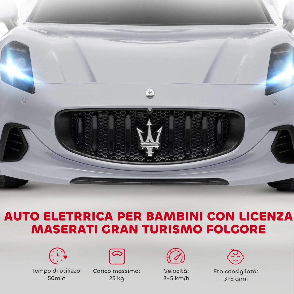 Macchina per Bambini 12V con Telecomando ¨C Minimal ¨C Grigio