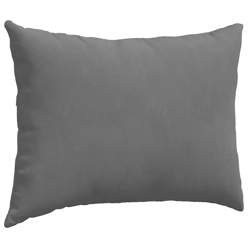 Cuscini da Divano 2 pz-Set di 2 Cuscini per Sofa Grigio scuro 70 x 50 cm Tessuto 763094