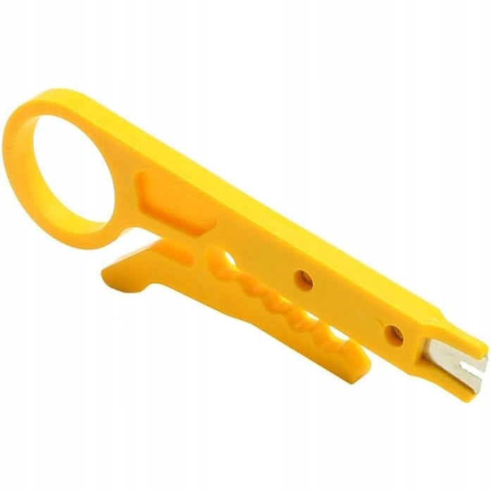 Strumento di Spellatura Cavi UTP/STP – Rimozione Isolamento Efficace | Diametro 5–6,2mm | Lame in Metallo per Crimpatura