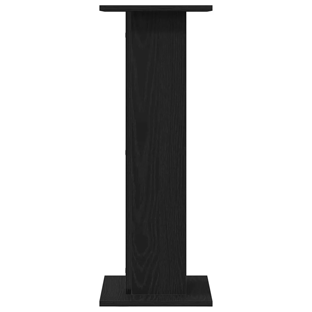 Supporto per piante 2 pz Rovere Nero 30 x 30 x 80 cm 3345111