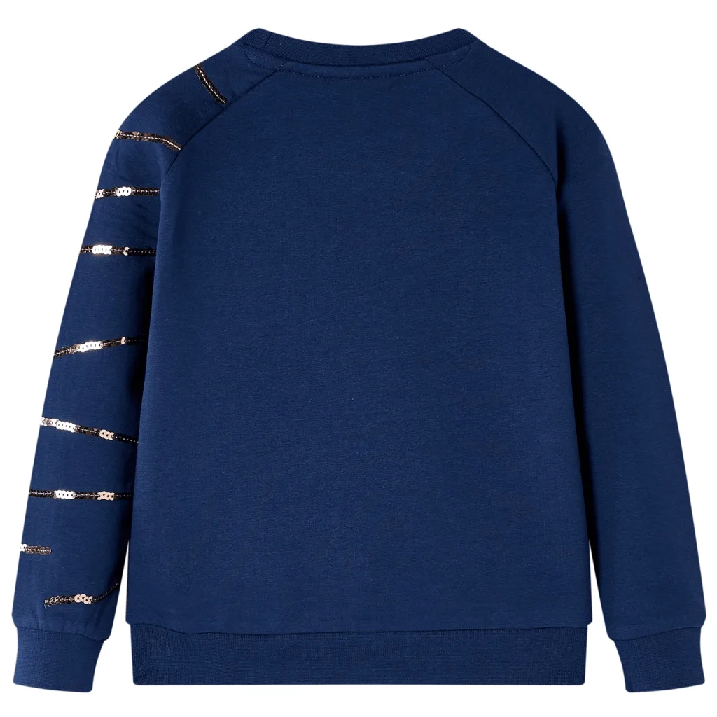 Felpa per Bambini Blu Marino 140