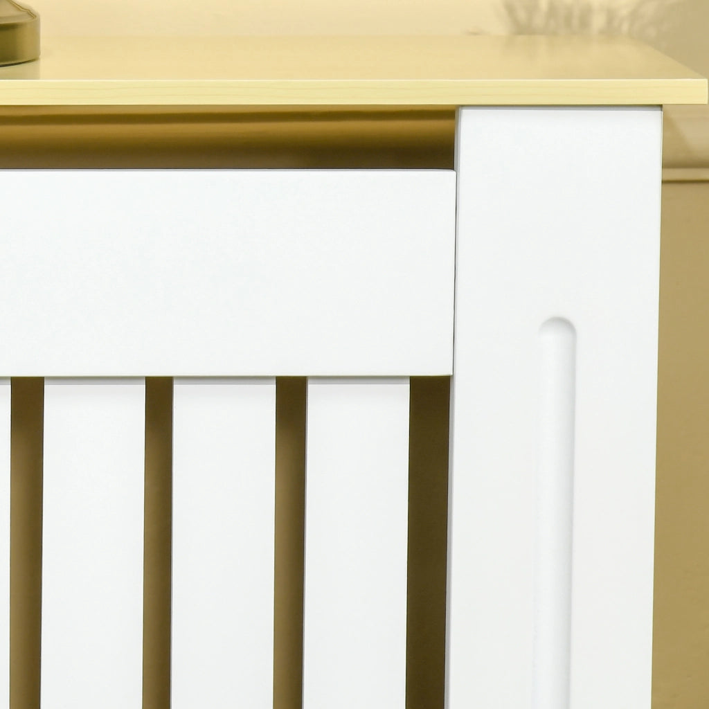 Copriradiatore MDF ¨C zephmum ¨C 78x19x83 cm Bianco