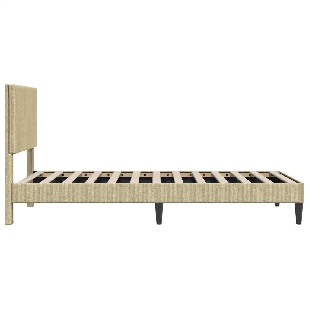 Struttura del letto-Giroletto Grigio Verde Chiaro 90 x 190 cm