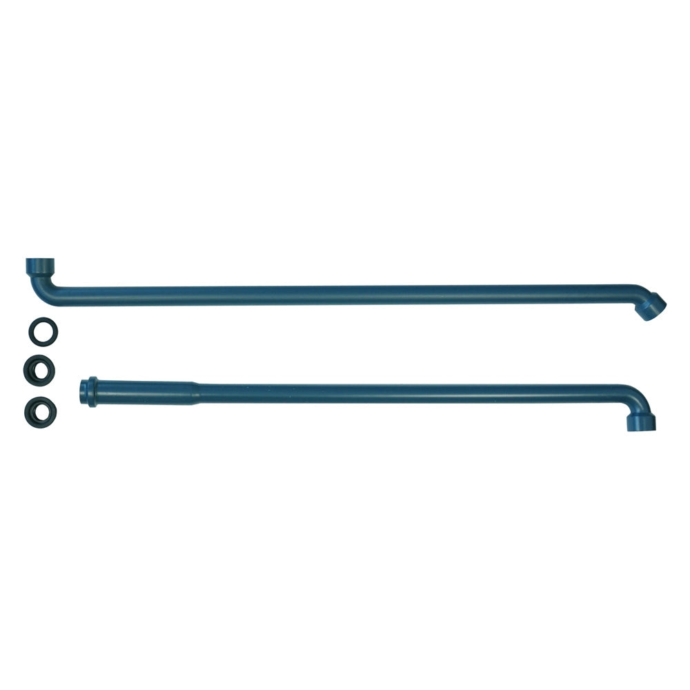 TUBO DI CACCIATA AD INCASSO 45 E?  °-90 E?  ° con o-ring