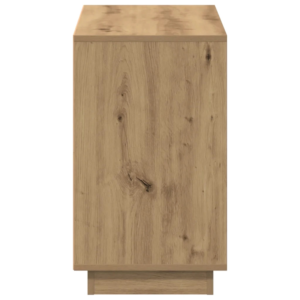 Credenza | Madia | Buffet da pranzo | Armadio da pranzo Artisan Rovere 102x35x55 cm Legno ingegnerizzato