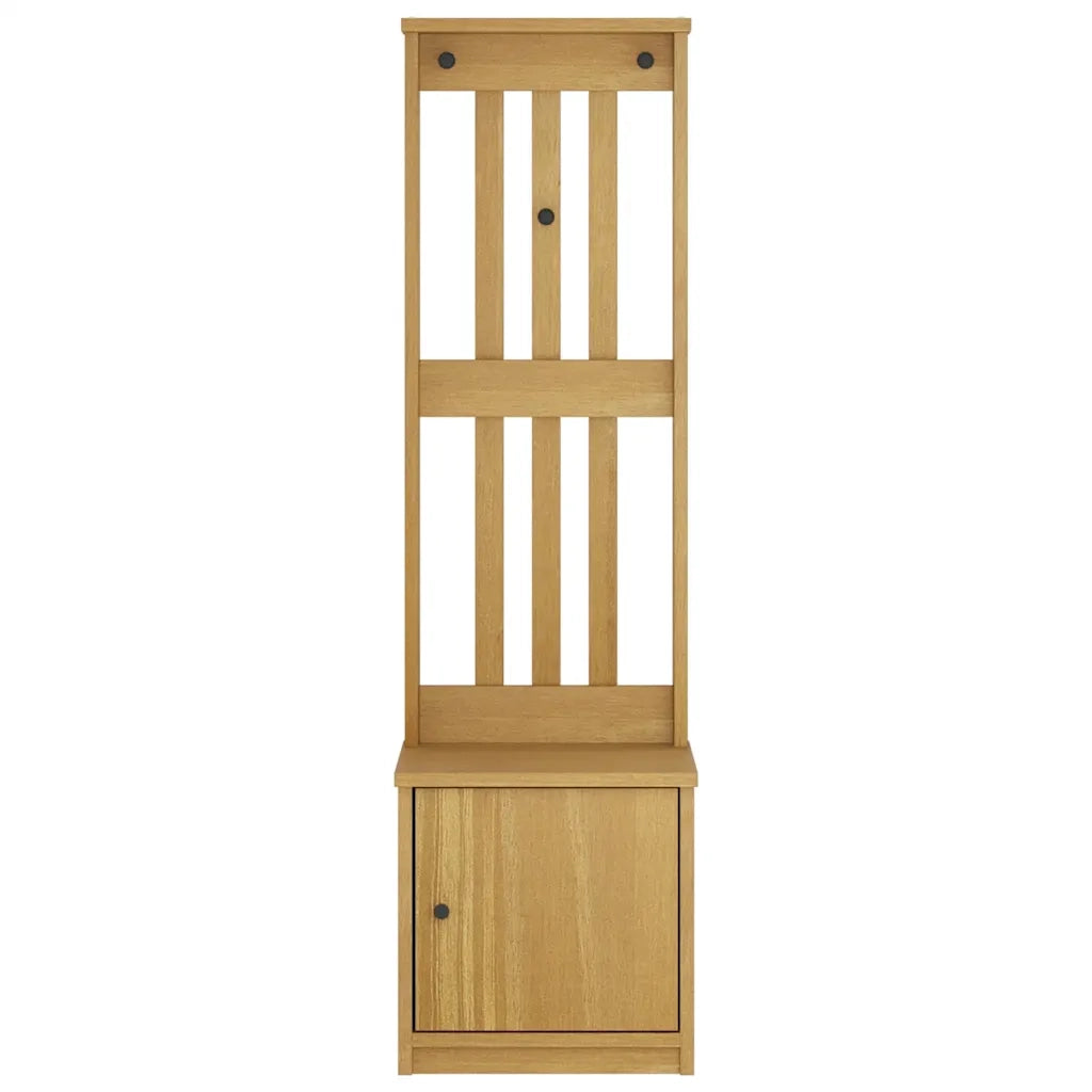 Albero da Ingresso SANDNES 45x40x159,5 cm in Legno di Pino 4010485